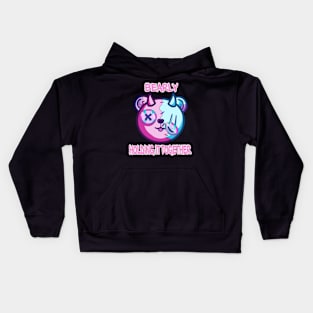 Bearly Holding It Together Kids Hoodie